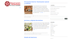 Desktop Screenshot of decoracionyinteriores.com